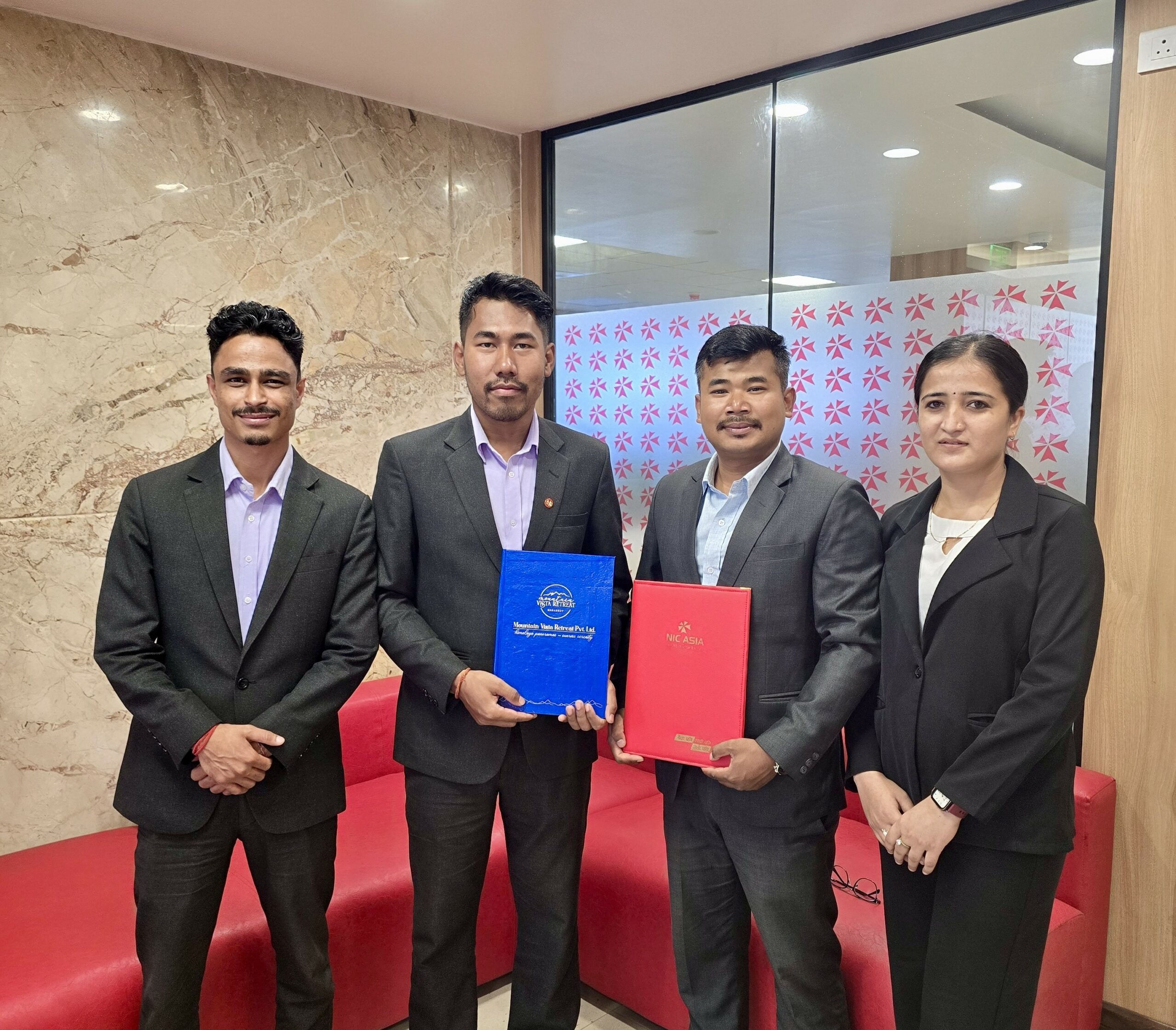 NIC Asia Bank partners with Mountain Vista Retreat