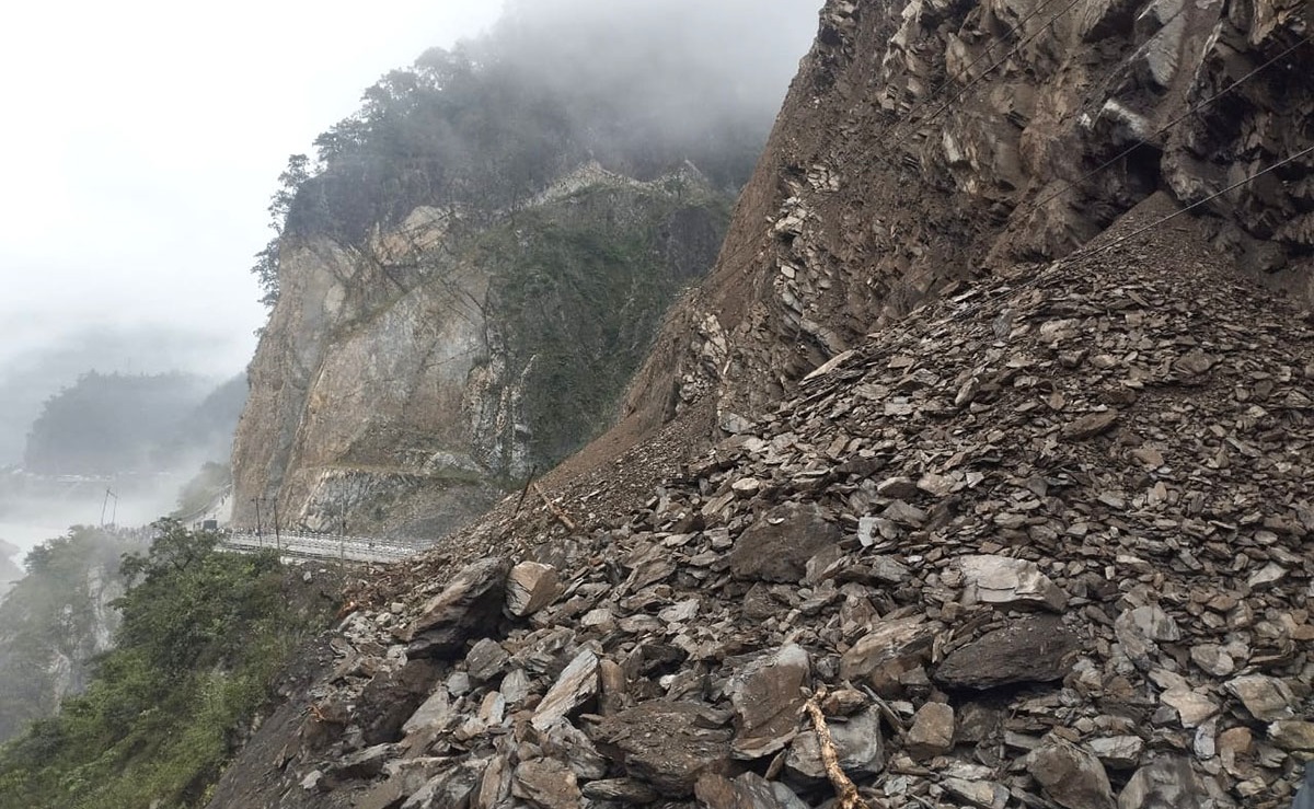 Multiple roads blocked across Nepal due to landslides & floods