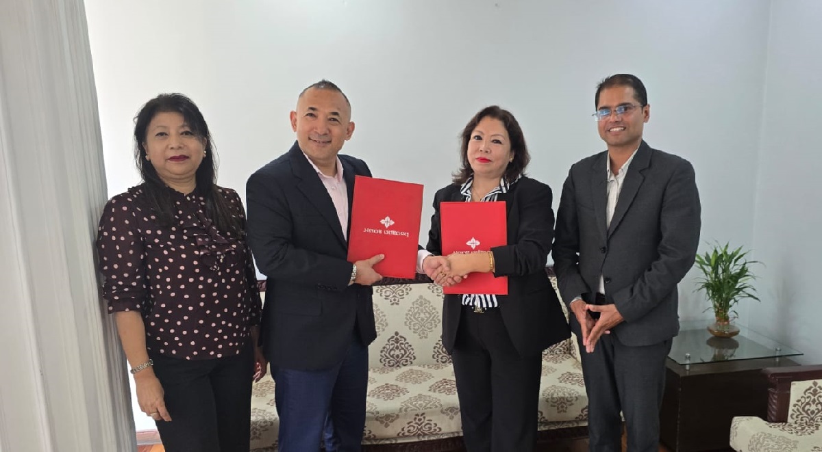 MoU between Landmark Hotel & Resort & Prabhu Bank