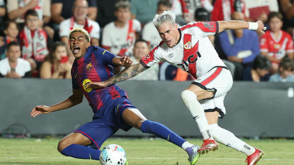 Barcelona held 1-1 by Rayo Vallecano as VAR failure sparks controversy