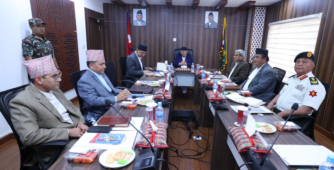 PM Oli calls Security Council meeting
