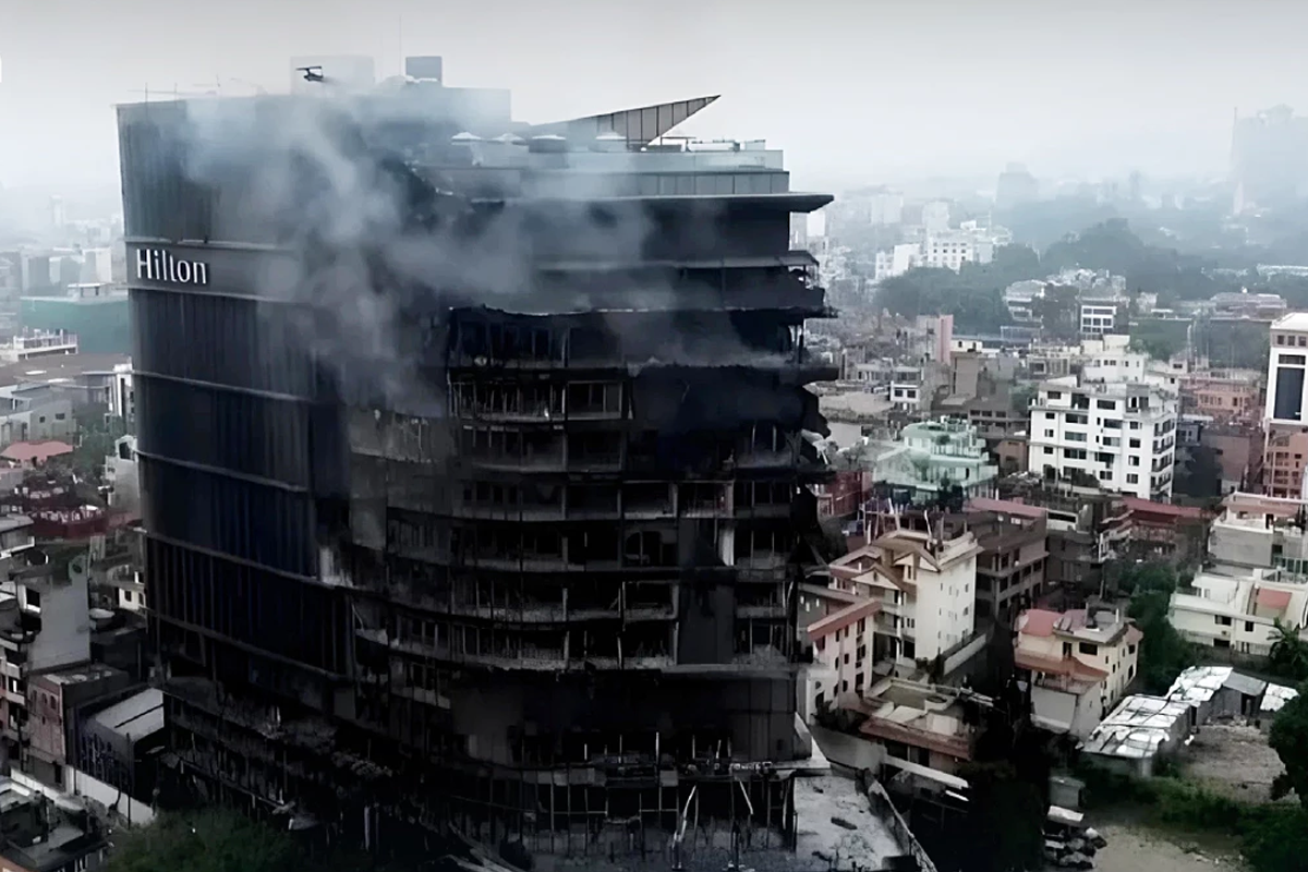 Shankar Group says Hilton Hotel blaze turned dreams to ashes
