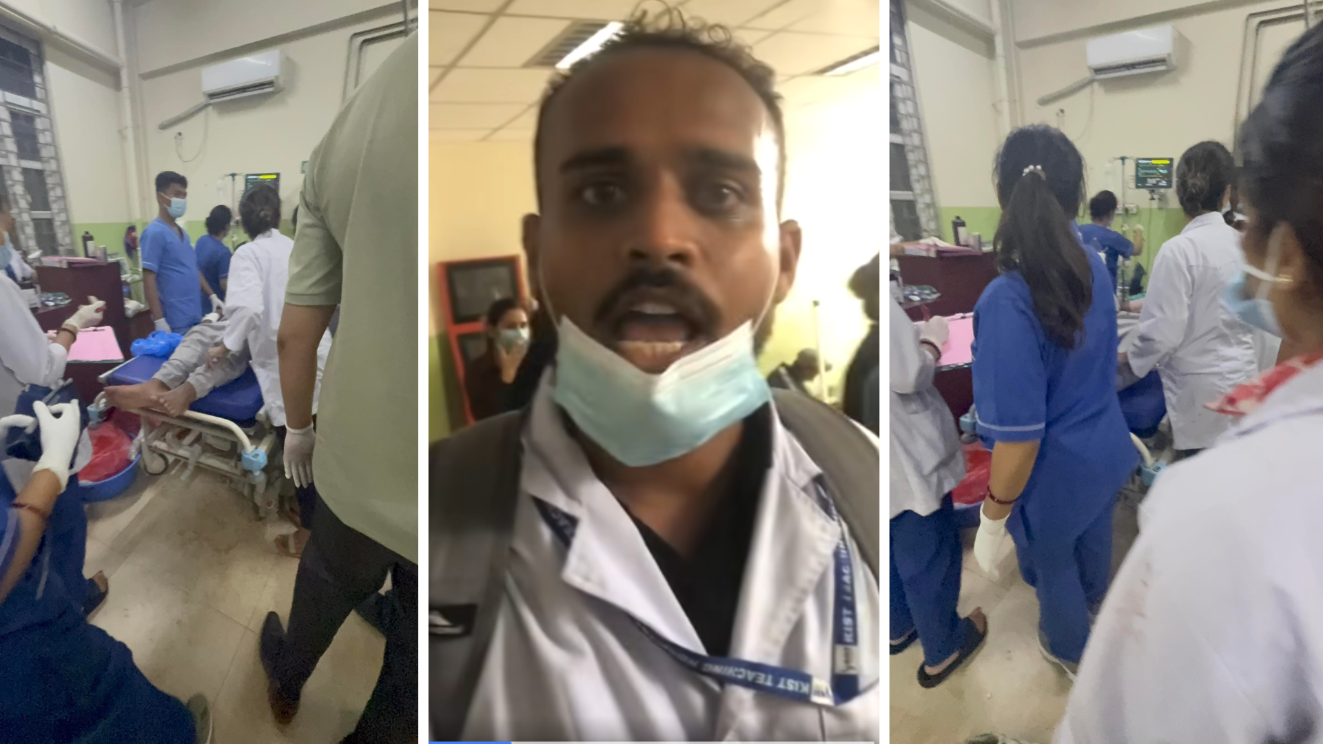 Police enter Civil Hospital, doctors & patients left in fear