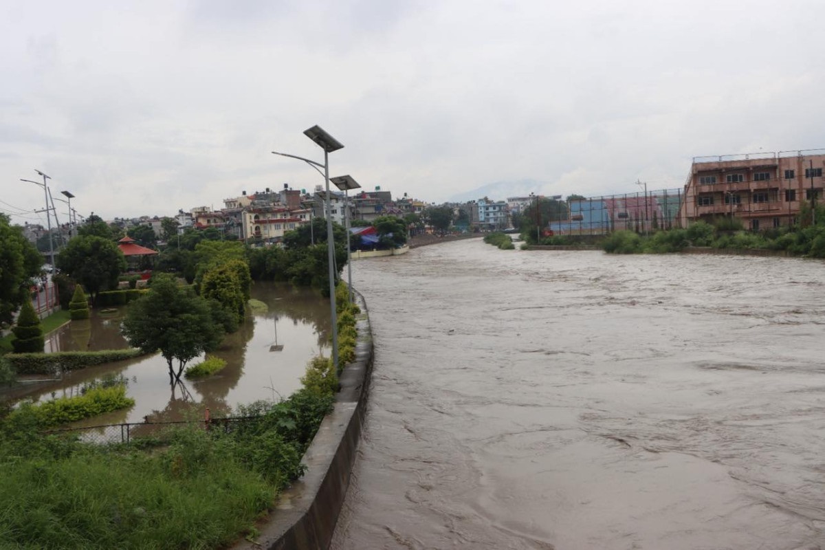 Floods hit rivers around Kathmandu valley