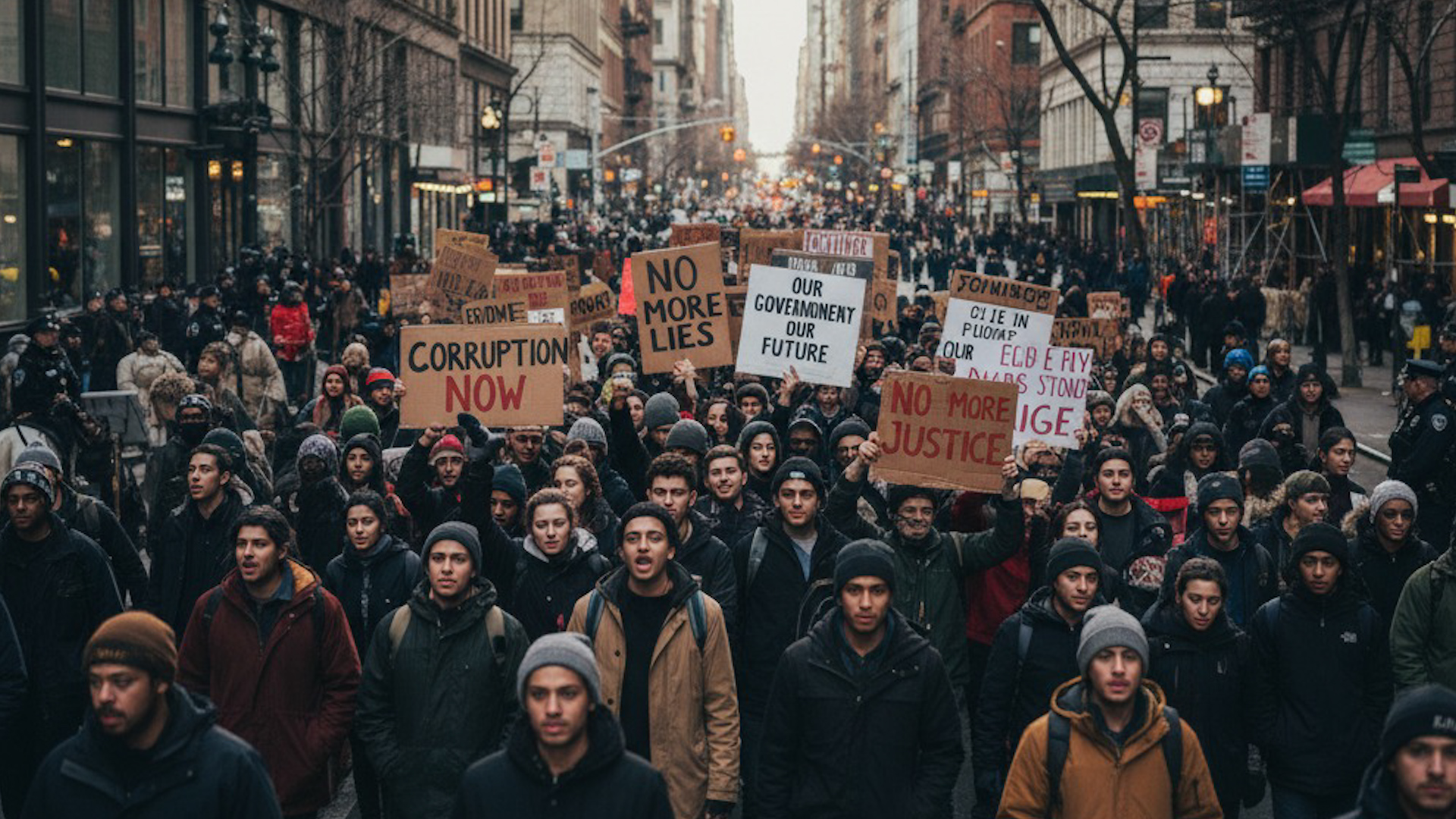 Gen Z takes to streets: Peaceful protest against corruption, govt misconduct, and social media ban