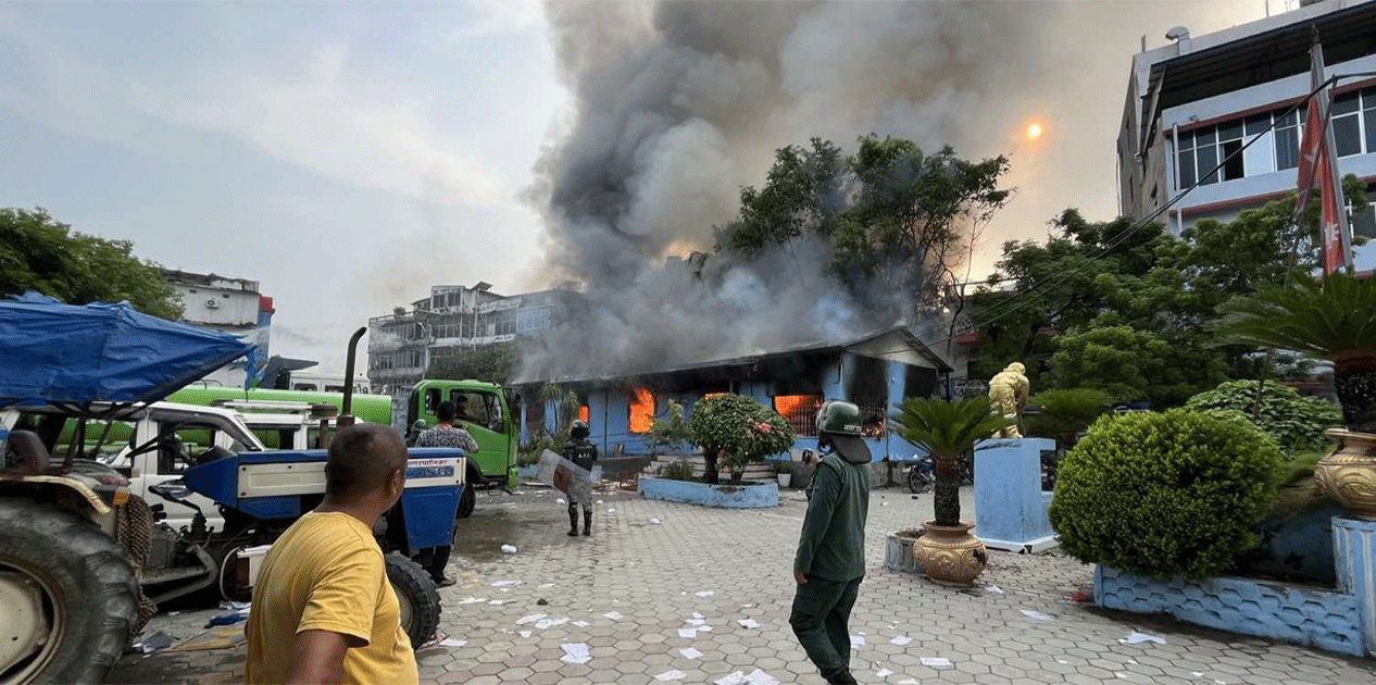 2 killed, curfew imposed as Gen Z protest turns violent in Itahari