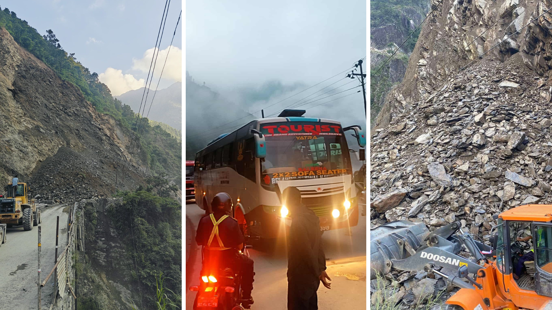 Monsoon floods & landslides disrupt key road networks across Nepal (list)