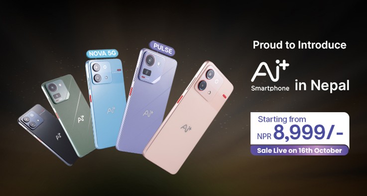 AI+ smartphones officially launch in Nepal