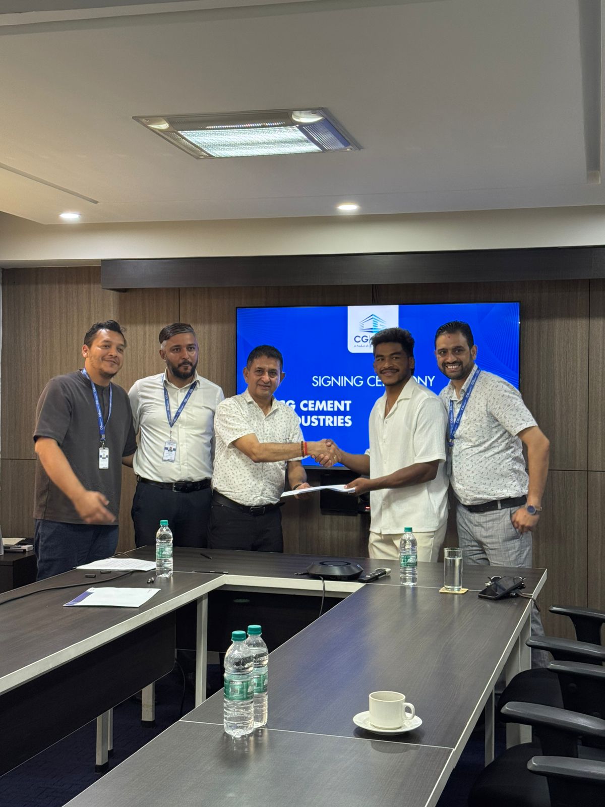 Nepal’s MMA fighter Ravindra Dhant appointed as brand ambassador for CG Cement Industries