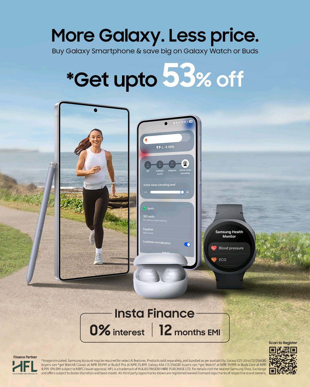 Multi-buy offer with latest Galaxy Smartphones | Galaxy Buds & Watches available with special discounts of up to 53%