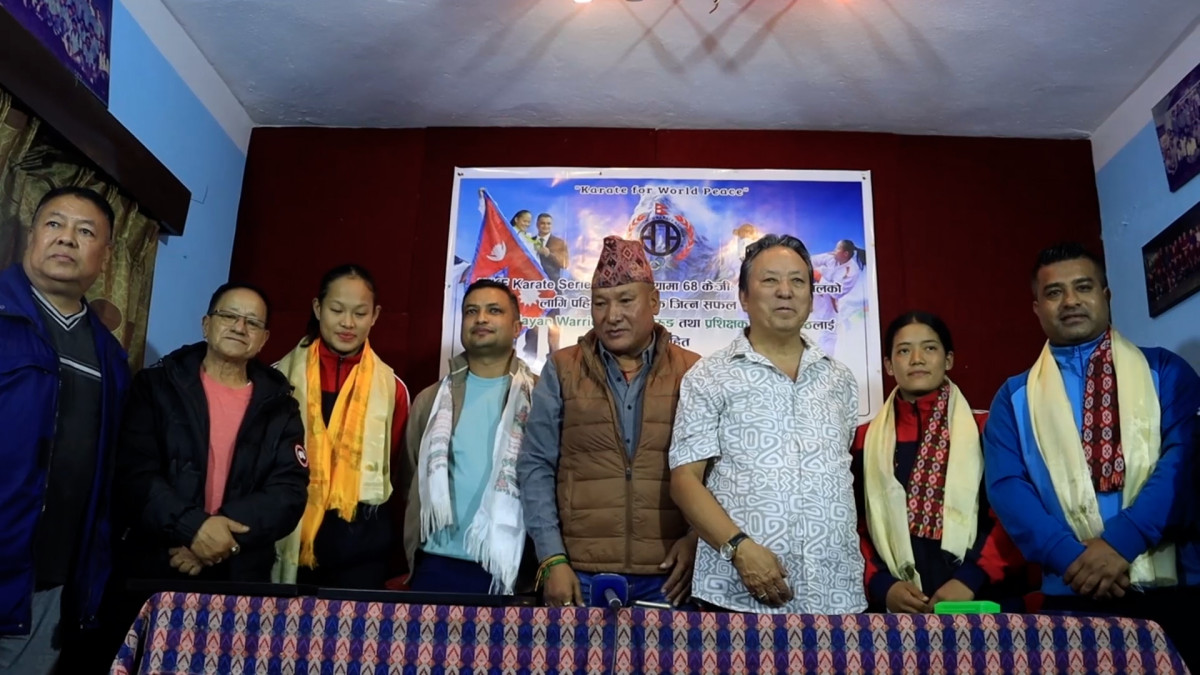 Erica Gurung honored with Rs 100,000 cash prize