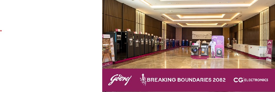 Godrej Appliances and CG Electronics break boundaries in 2082 business partners meet