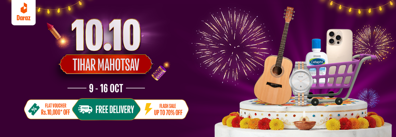 Daraz unveils 10.10 Tihar Mahotsav: Brighter deals, bigger savings!