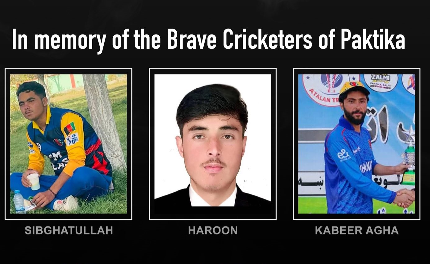 Afghan cricketers killed in Pakistan strike