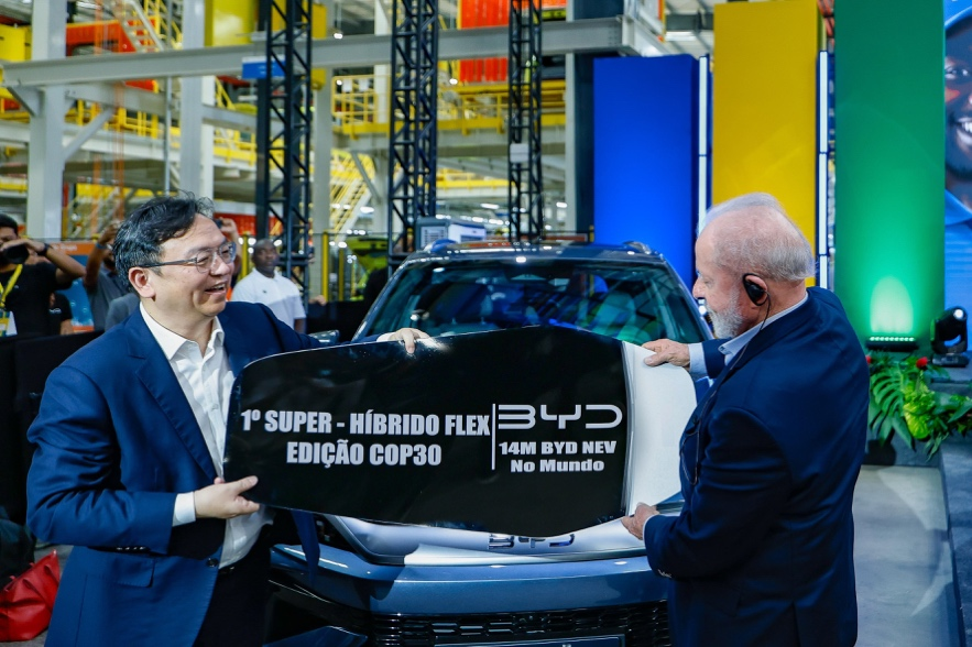 BYD’s 14 millionth new energy vehicle rolls off production line in Brazil