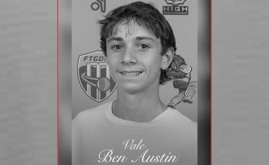 Young Australian cricketer Ben Austin dies in training accident