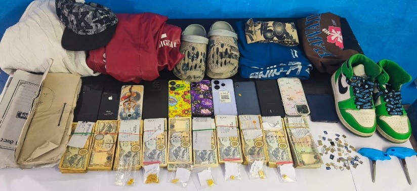 Police bust organized gold jewelry theft gang