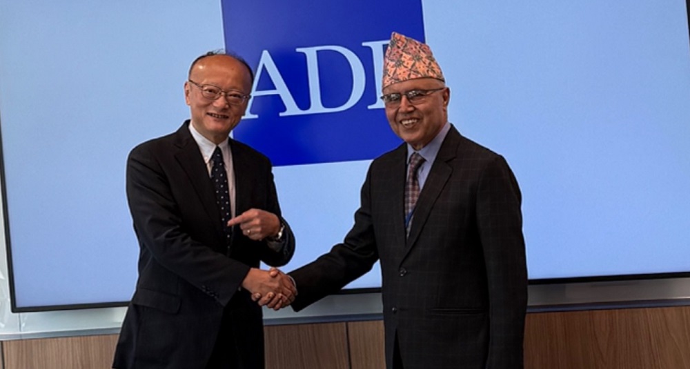 FM Khanal, ADB President meet