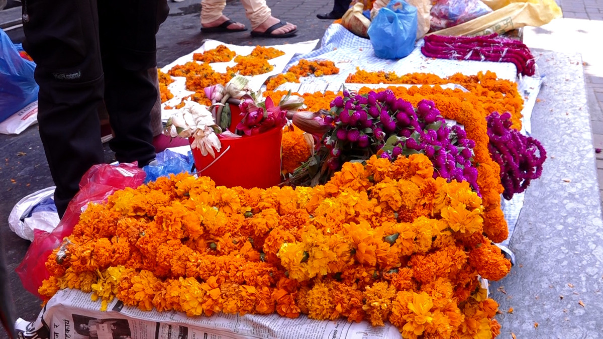 Consumers complain of soaring flower prices this Tihar