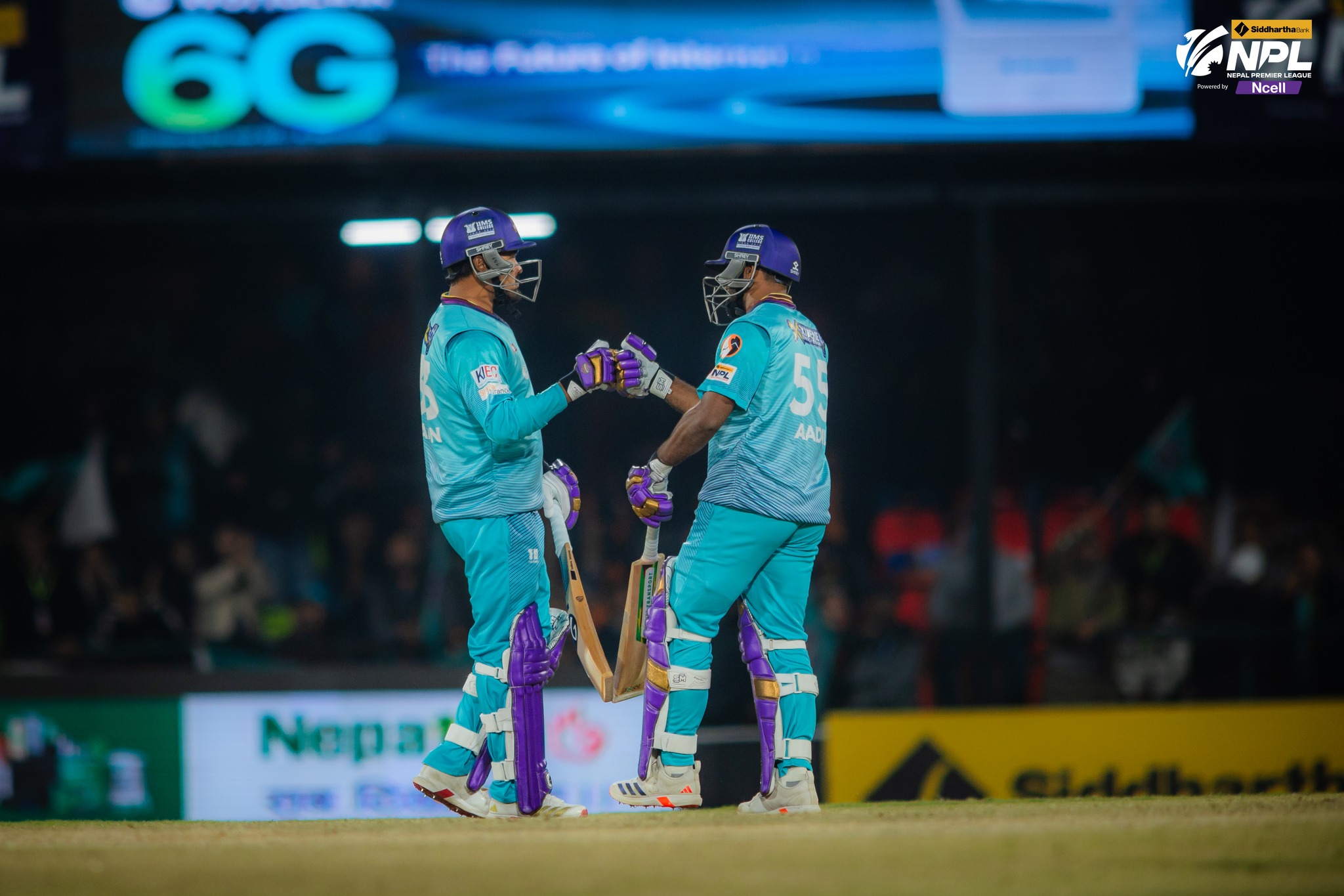Karan KC powers Kathmandu Gorkhas to 158-run target for Lumbini Lions (photos)