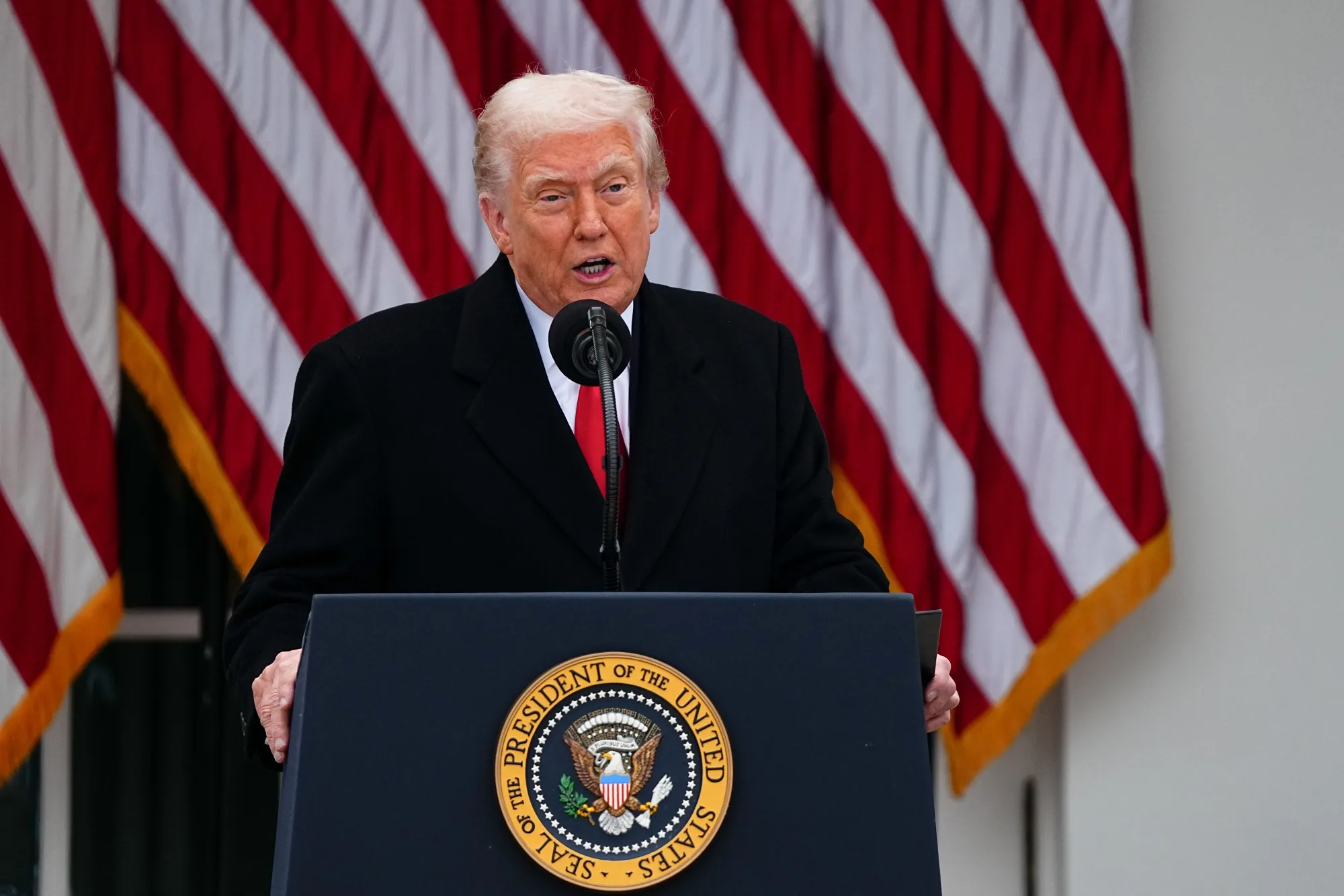 Trump says US military to stay deployed near Iran until ‘real agreement’ reached