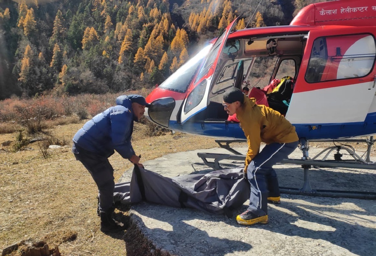 Bodies of two Italian climbers recovered on Pangbari Himal