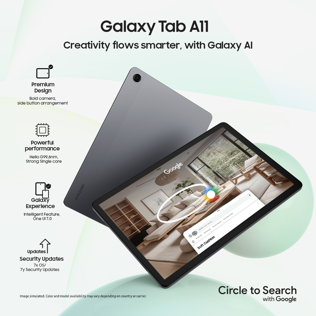 Samsung launches Galaxy Tab A11 in Nepal