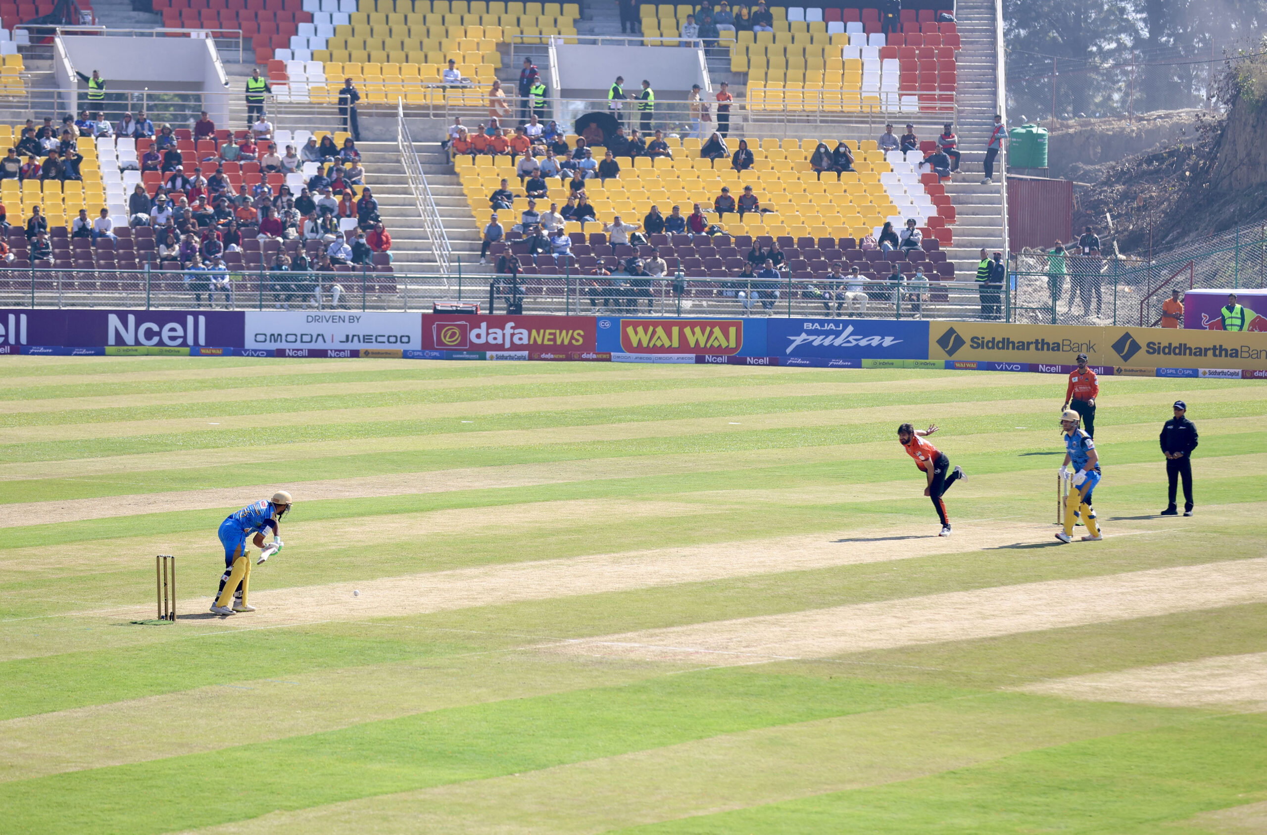 Karnali Yaks post 167-run target against Chitwan Rhinos (photos)