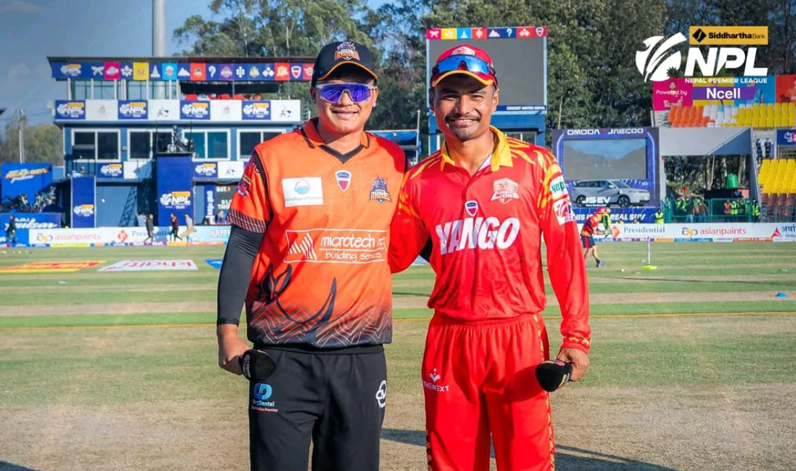 NPL: Lumbini Lions opt to bowl first against Chitwan Rhinos