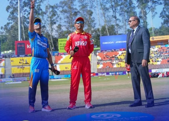 Karnali Yaks opt to bowl first against Lumbini Lions