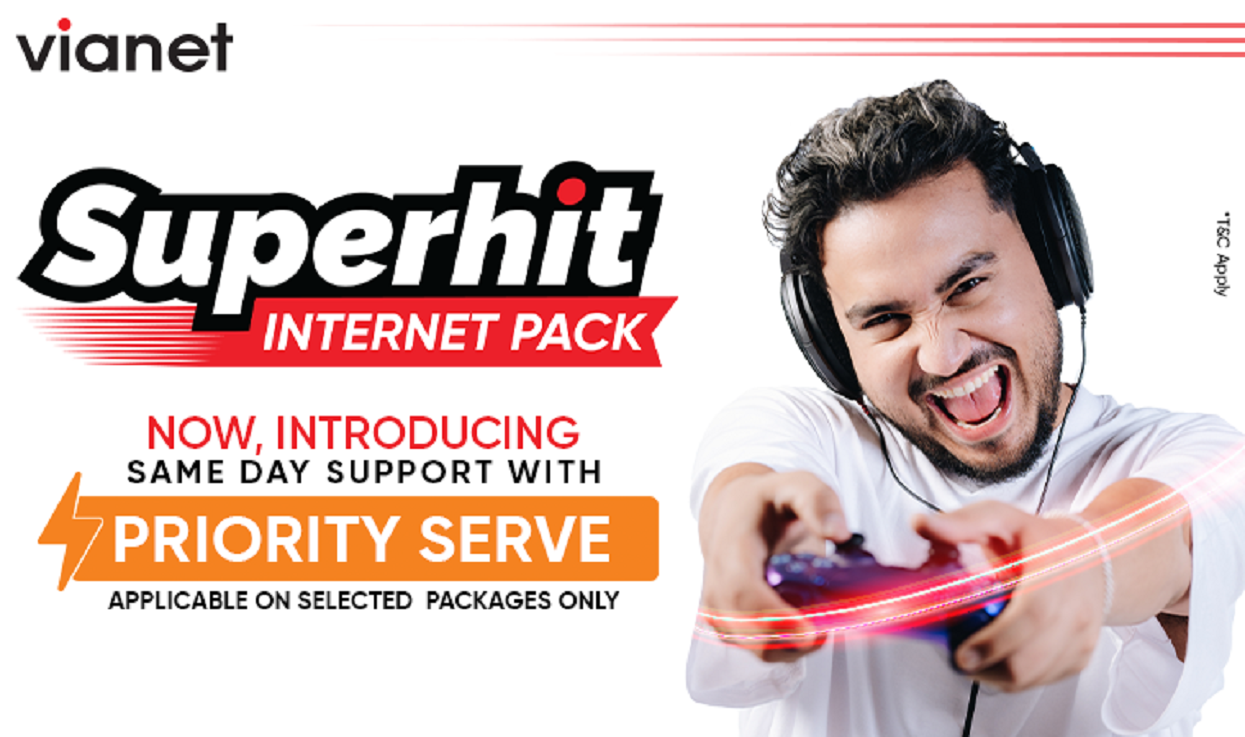 Vianet launches new ‘Superhit Internet Pack’ with affordable high-speed plans
