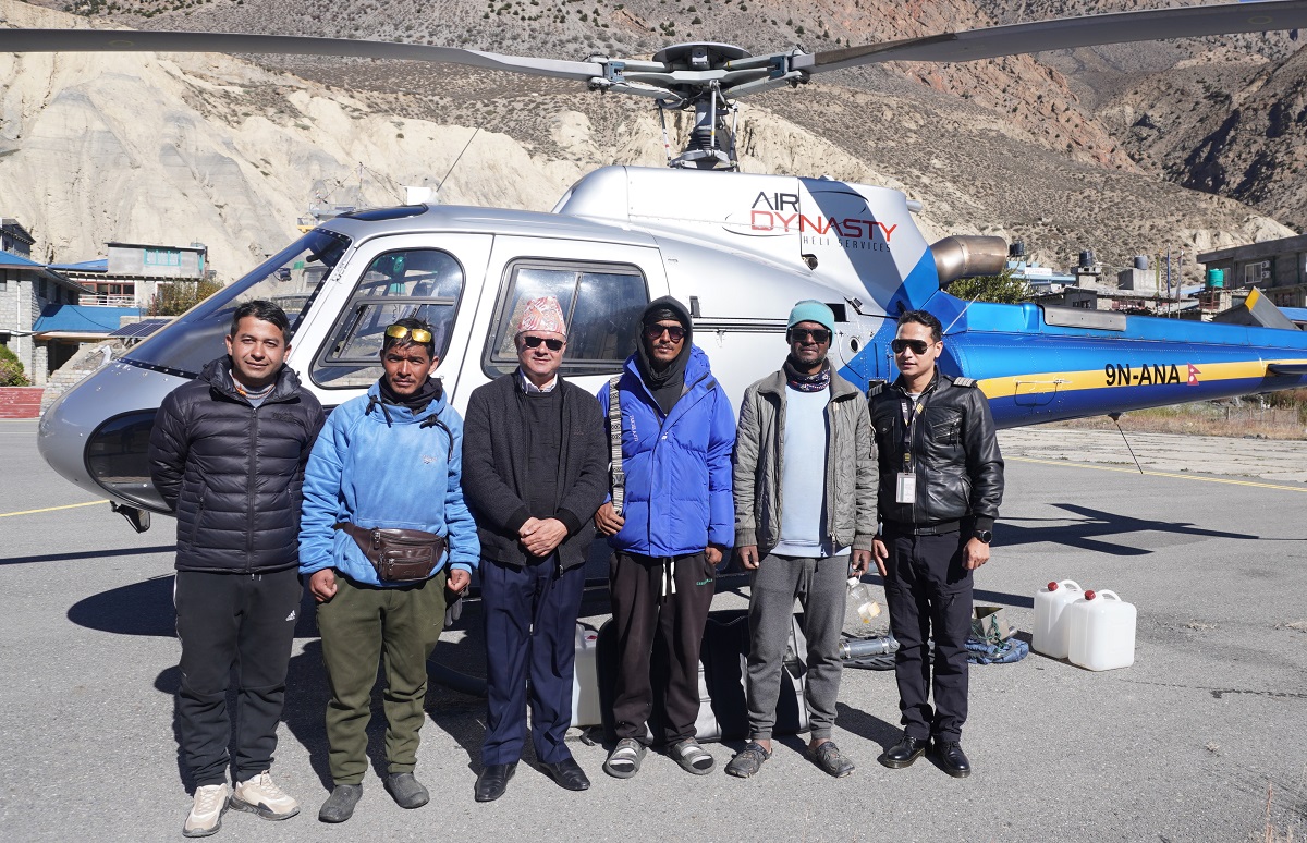Nepali tourists rescued from heavy Snow at Mustang-Dolpa border