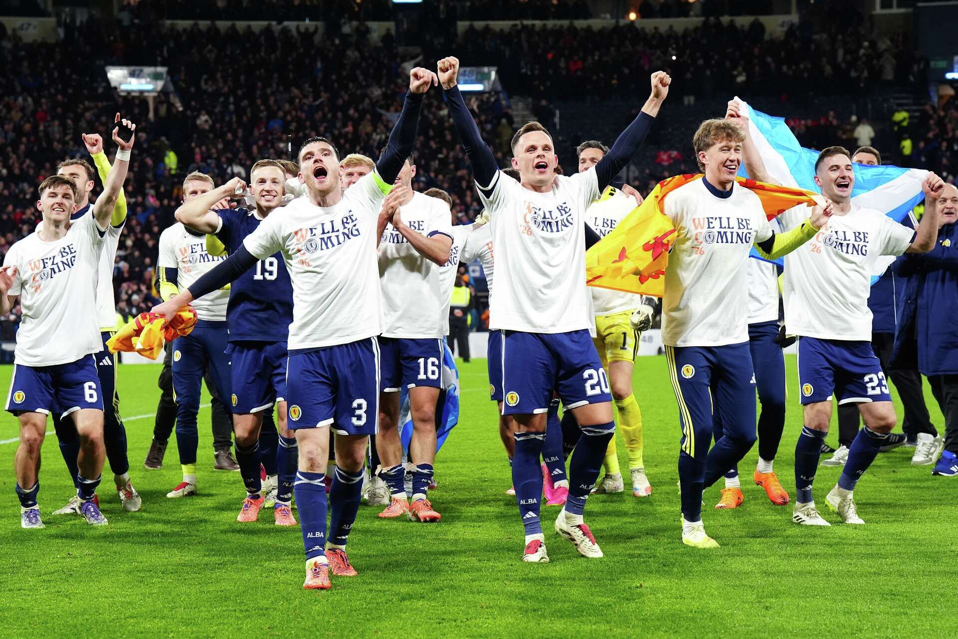 Scotland end 26-year wait for World Cup