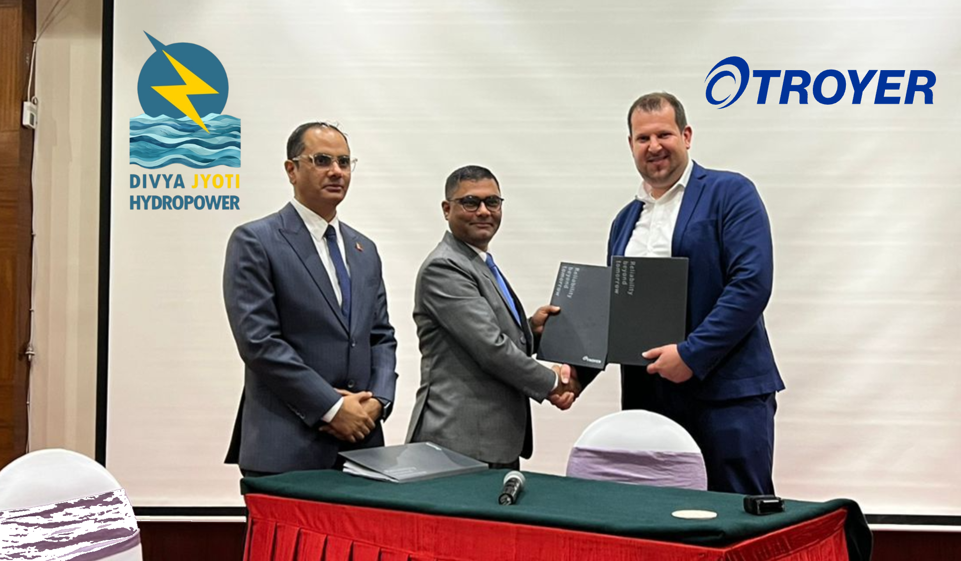 Divya Jyoti Hydropower awards contract for electro mechanical works of 50 MW Marsyangdi Besi Hydropower Project to Troyer AG
