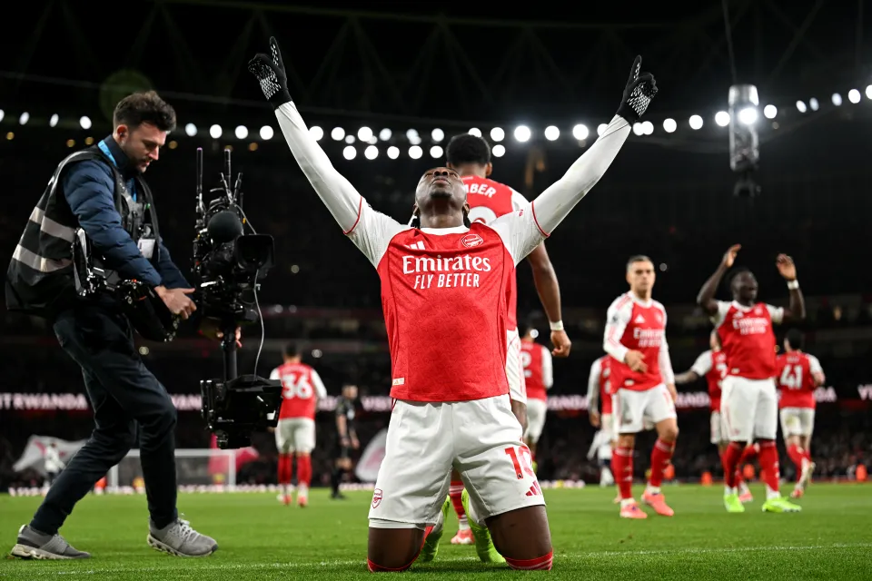 Eze’s hat-trick fires Arsenal to 4–1 North London Derby win