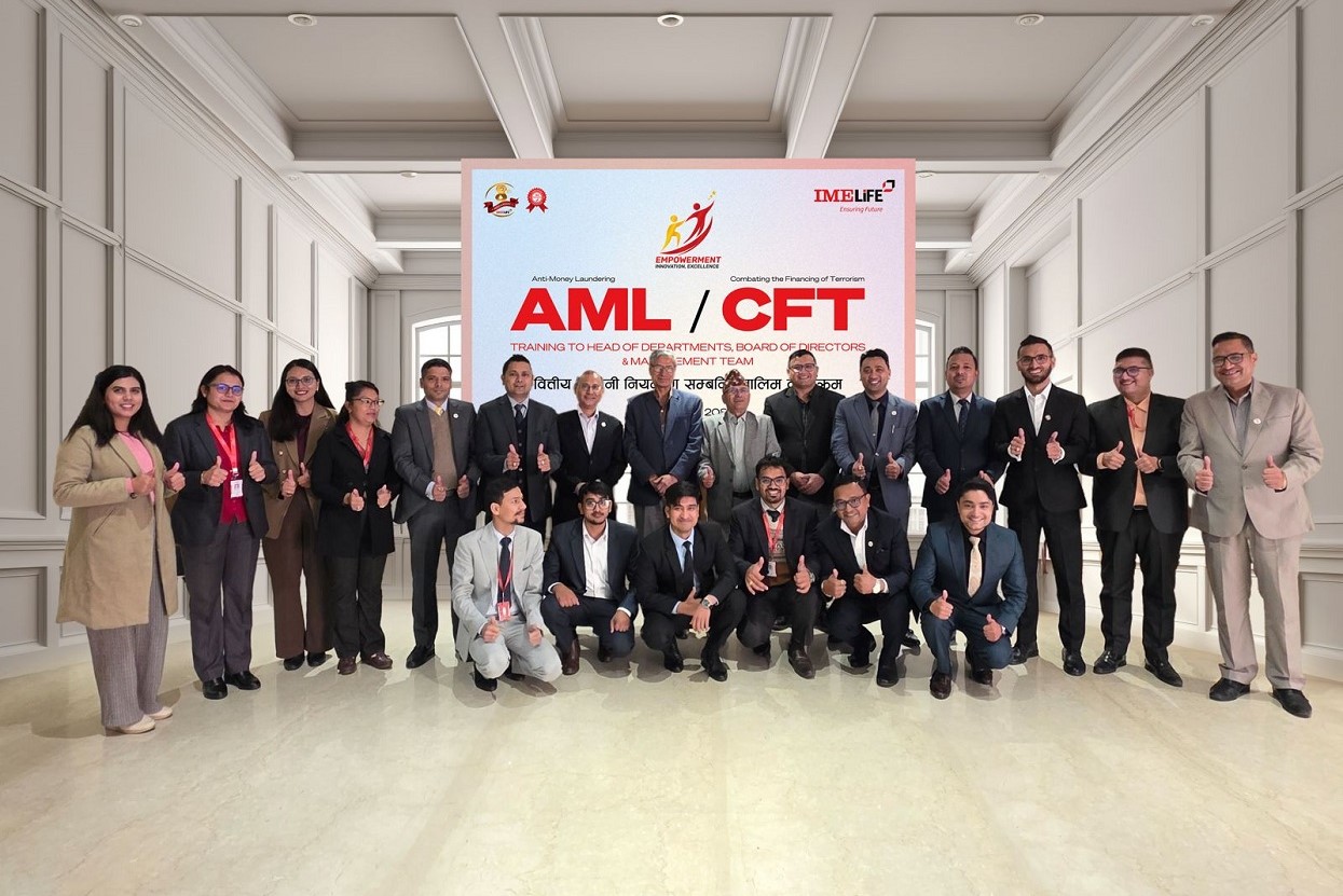 IME Life Insurance conducts training on AML/CFT compliance