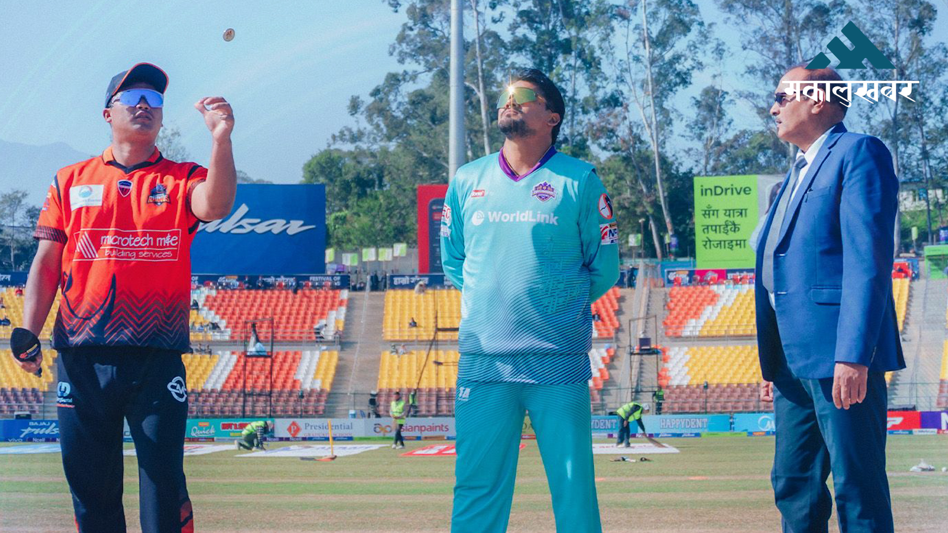 NPL: Chitwan Rhinos won the toss against Kathmandu Gorkhas