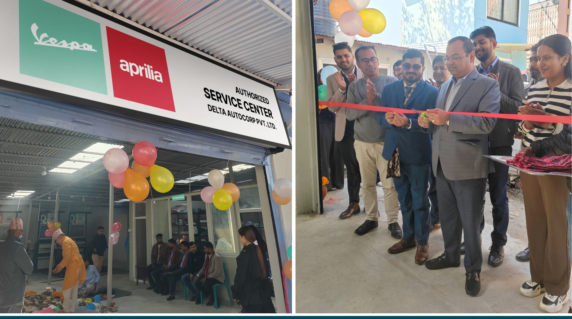 New Vespa & Aprilia Service Center opens in Balaju