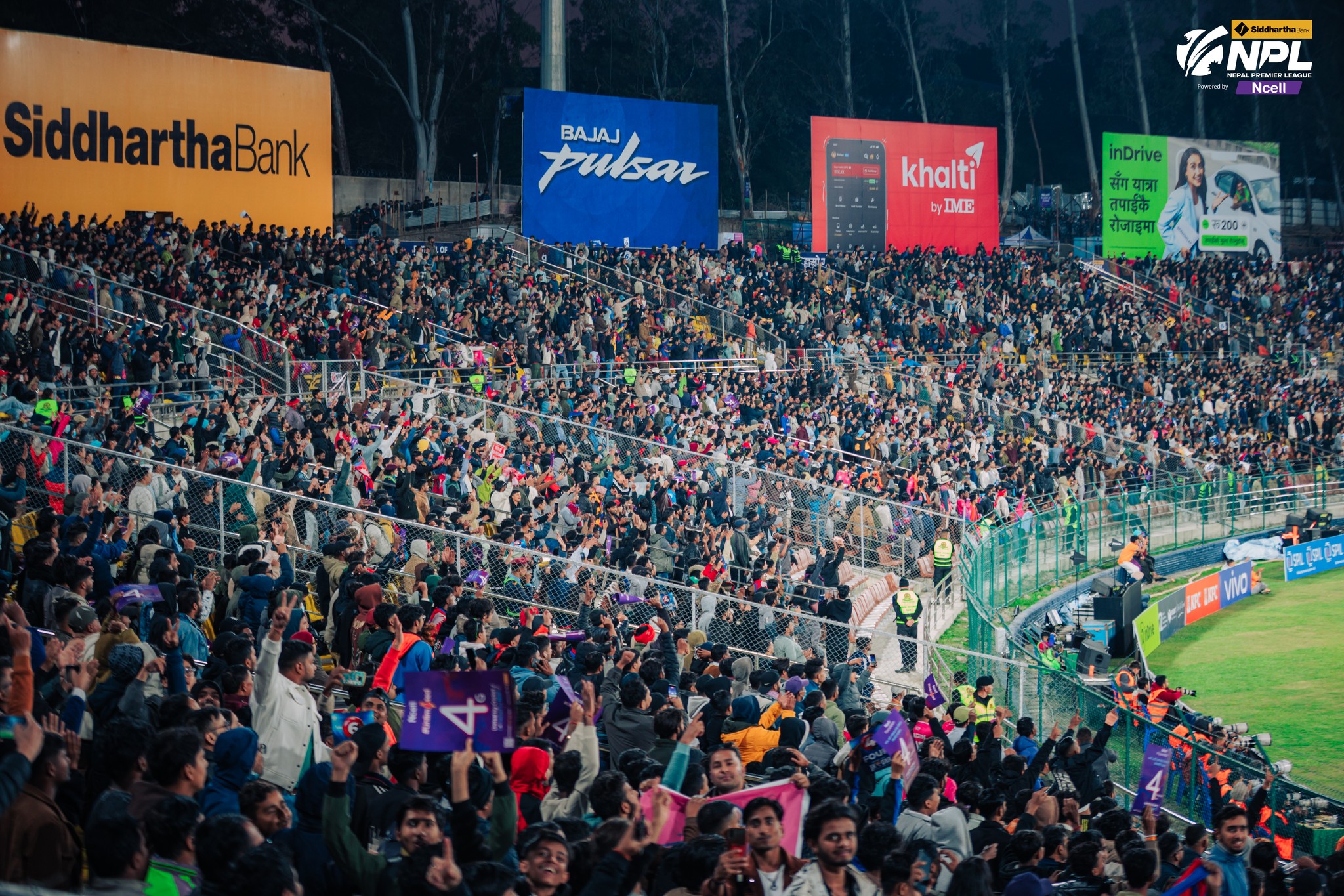 NPL cricket heats up Kathmandu amid winter chill (photos)