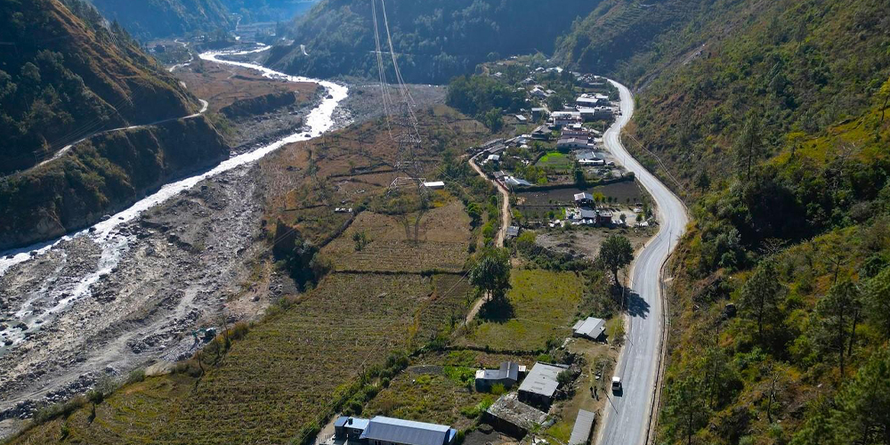 Tatopani-Ghansa section of Kaligandaki Corridor highway upgraded