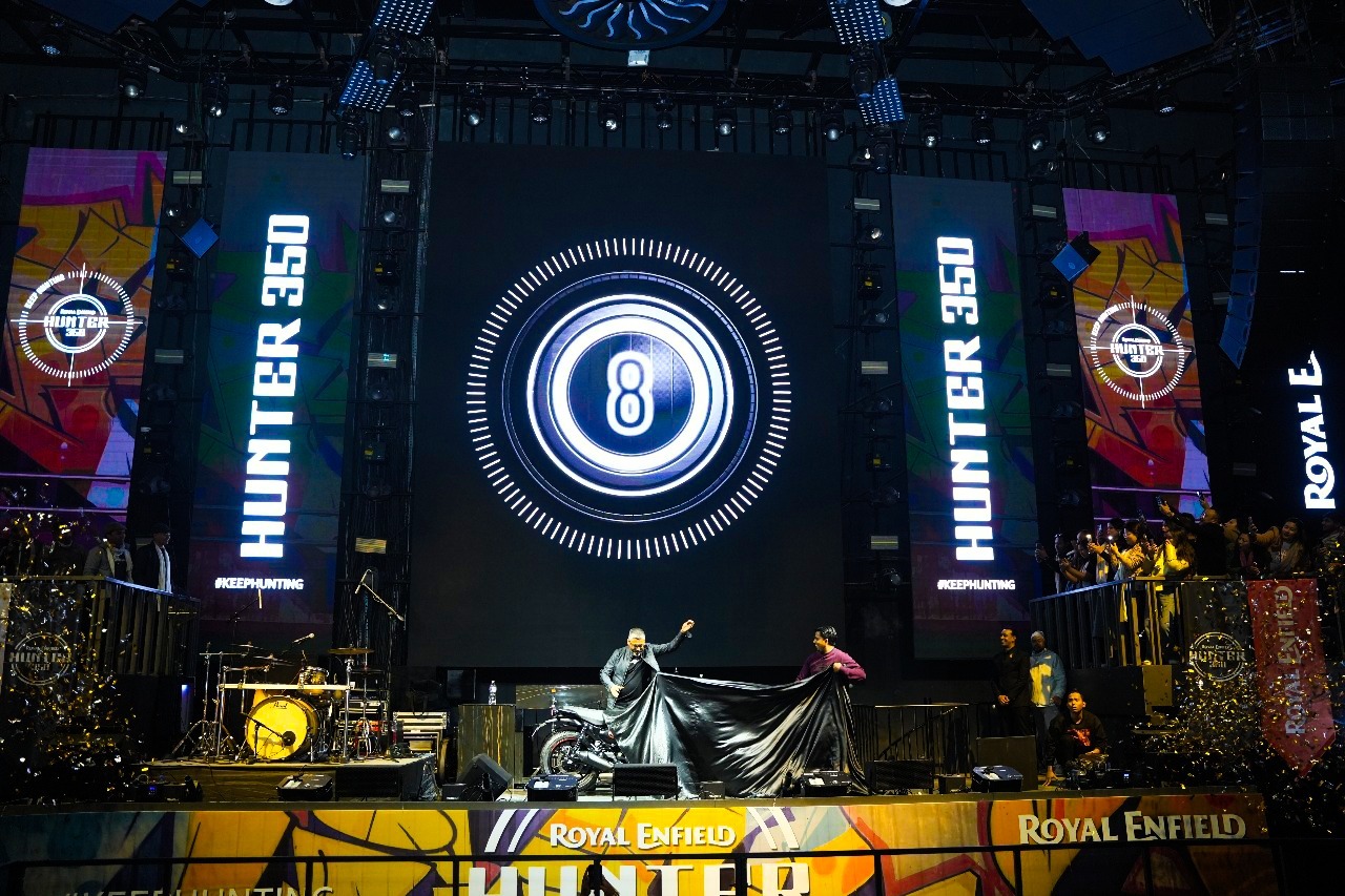New Royal Enfield Hunter 350 unveils in Nepal