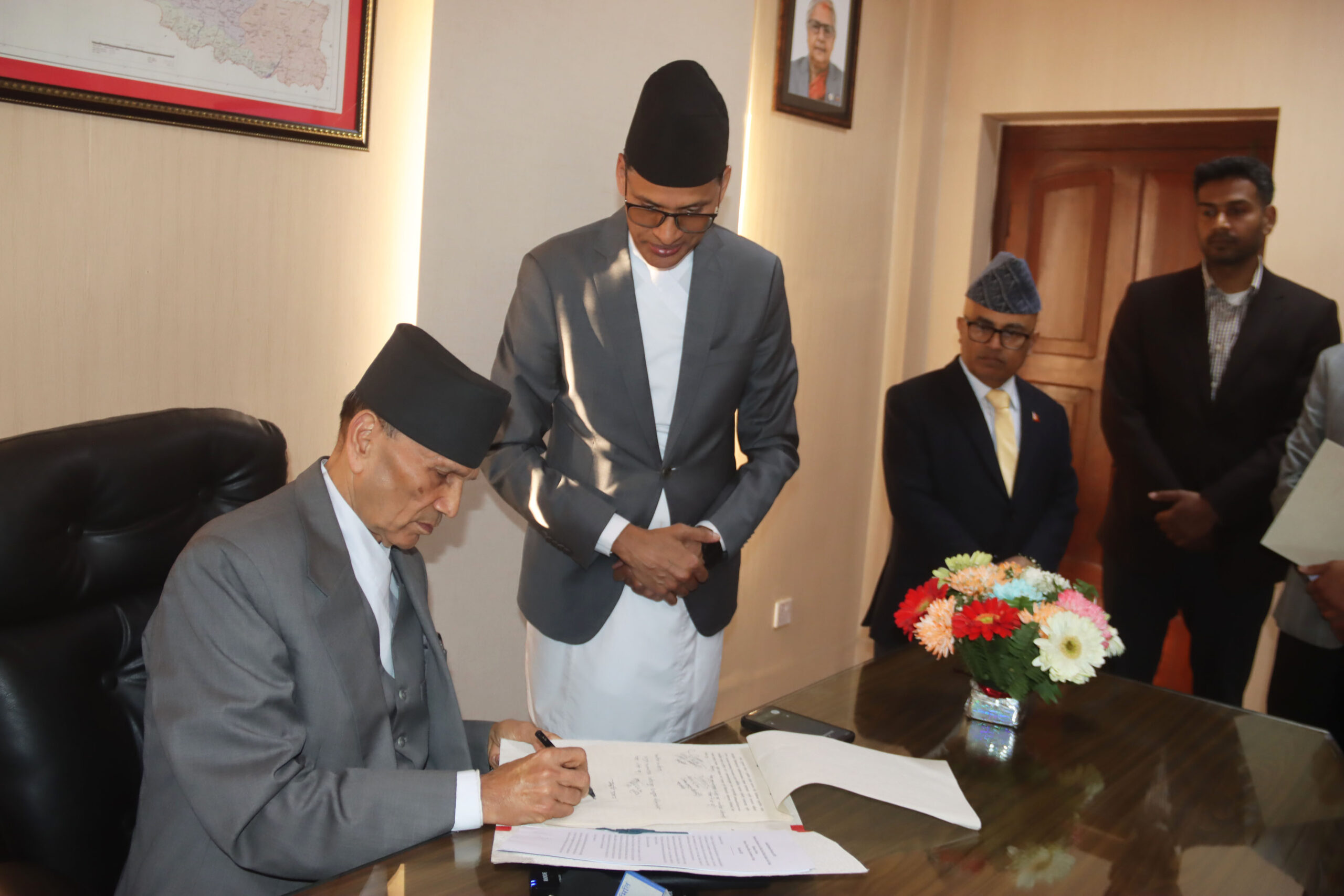 FM Sharma assumes office, pledges to elevate Nepal’s global image