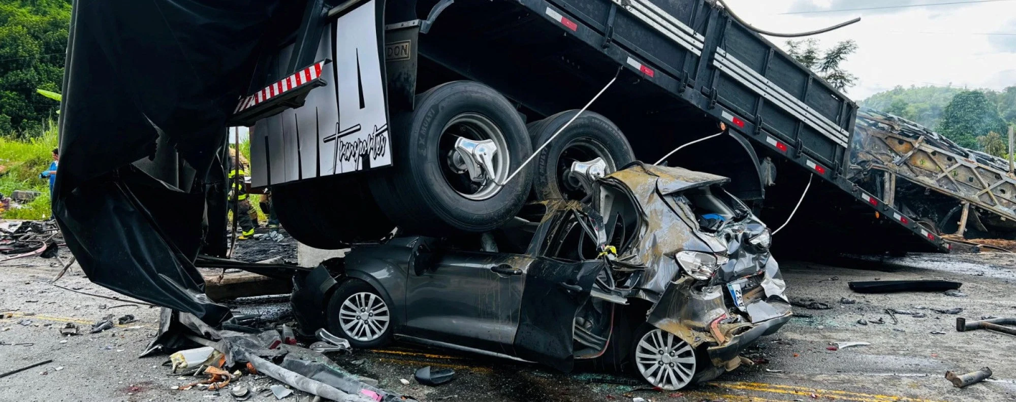 Death toll rises to 11 after head-on car crash on Brazil highway