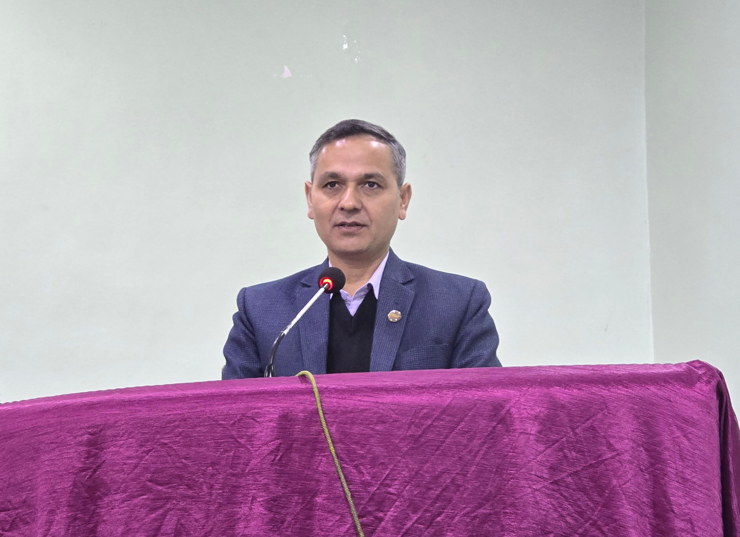 Government primarily mandated to conduct election: Minister Aryal