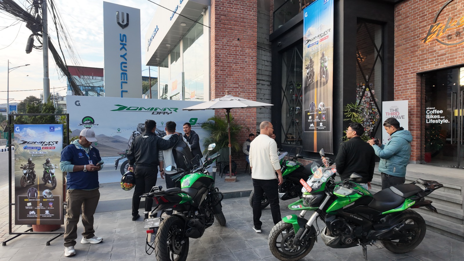 Dominar Day begins: A golden opportunity to upgrade your ride at Biker’s Cafe