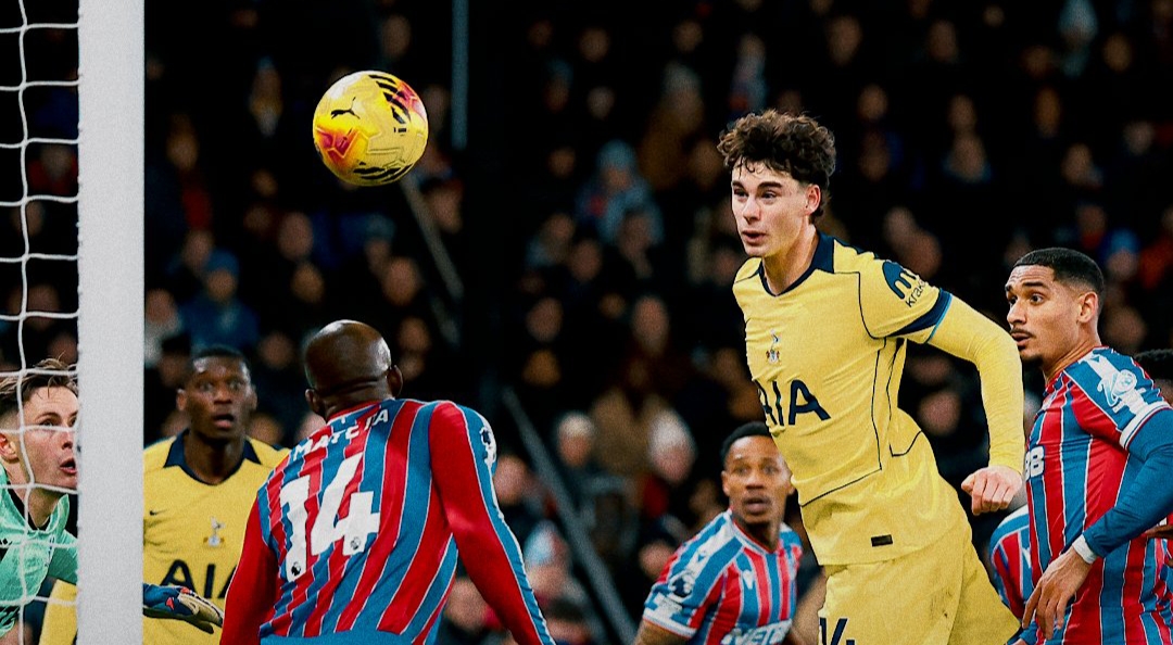 Tottenham end 2025 League campaign with narrow win over Crystal Palace