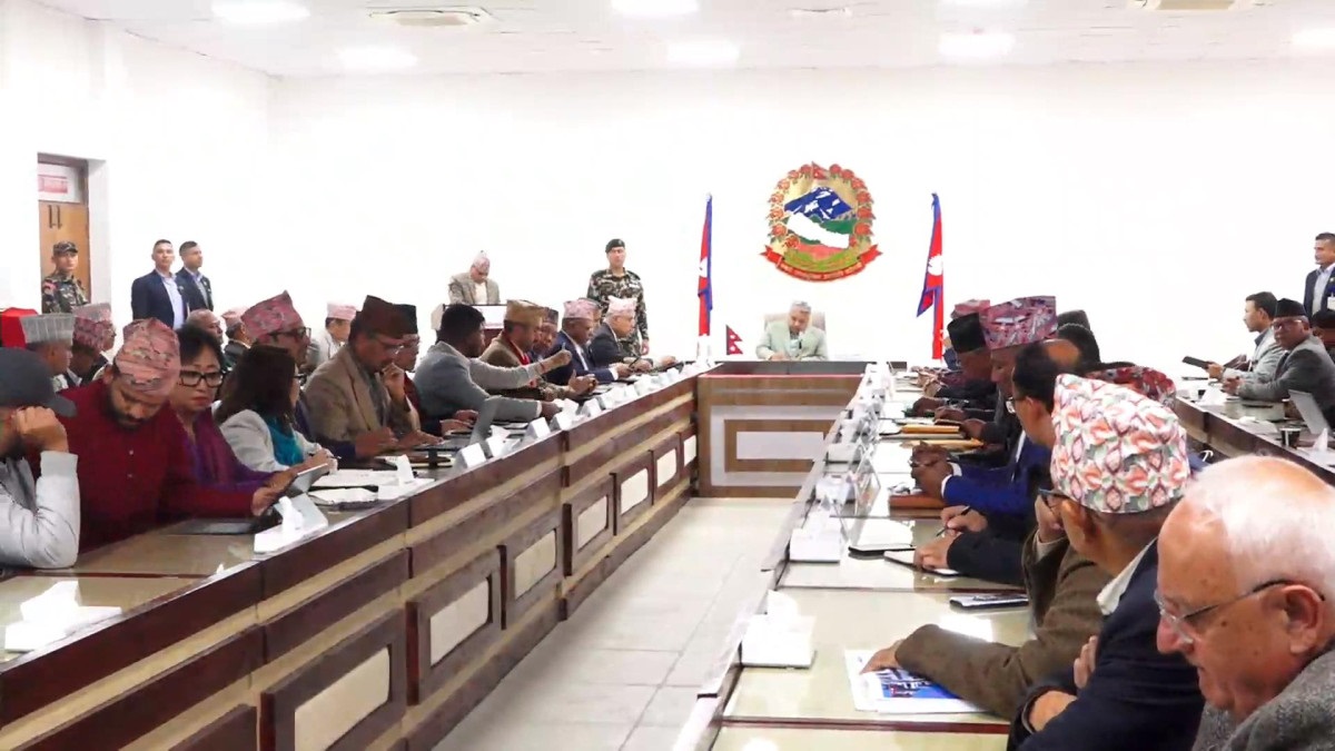 PM Karki holds talks on March 5 HoR election amid political demands