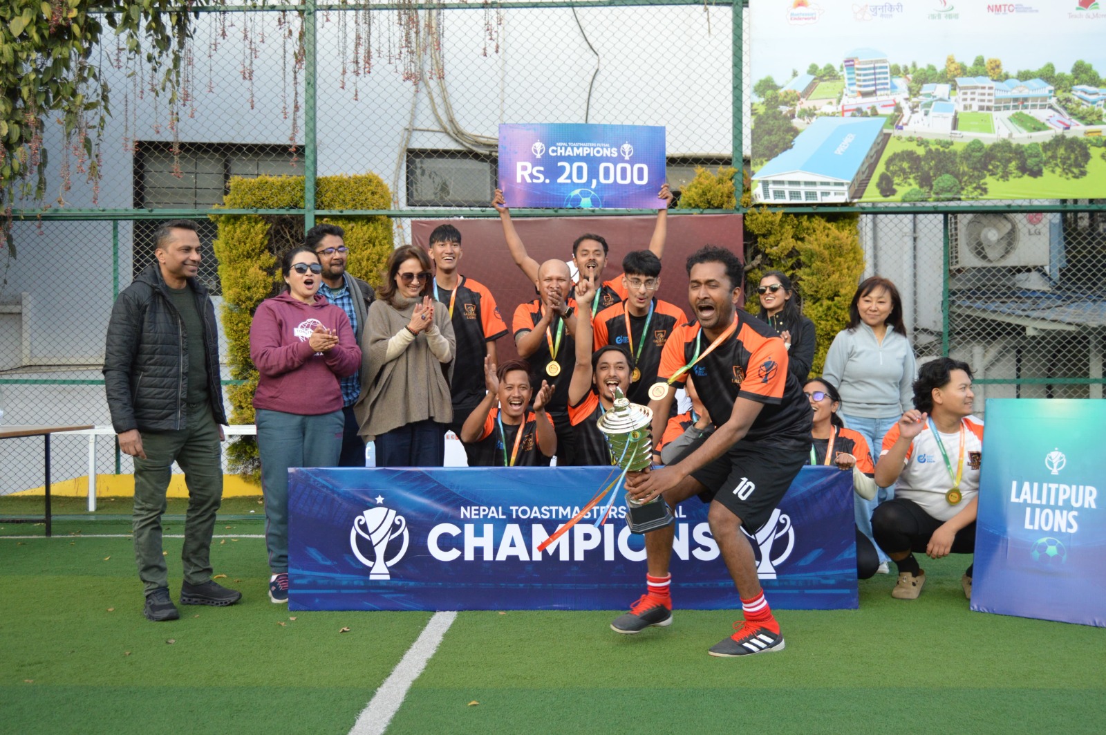 Nepal Toastmasters Futsal Tournament Season 3 celebrates sport & community