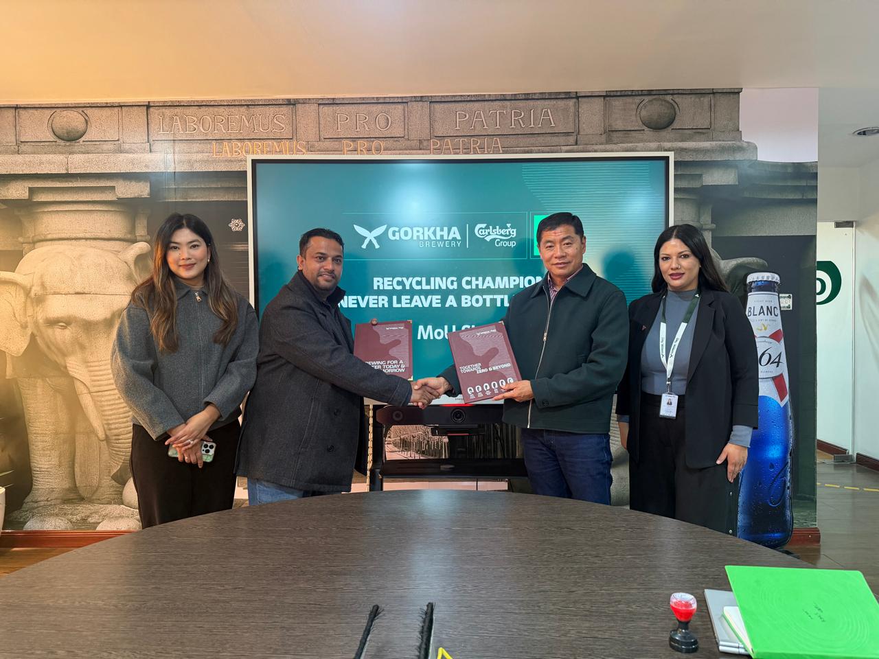 Gorkha Brewery/Carlsberg Group in collaboration with Khalisisi launch “Never Leave a Bottle Behind”