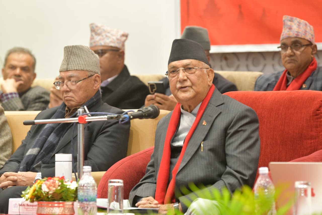 UML is a true communist party, not one to burn Singha Durbar: Oli